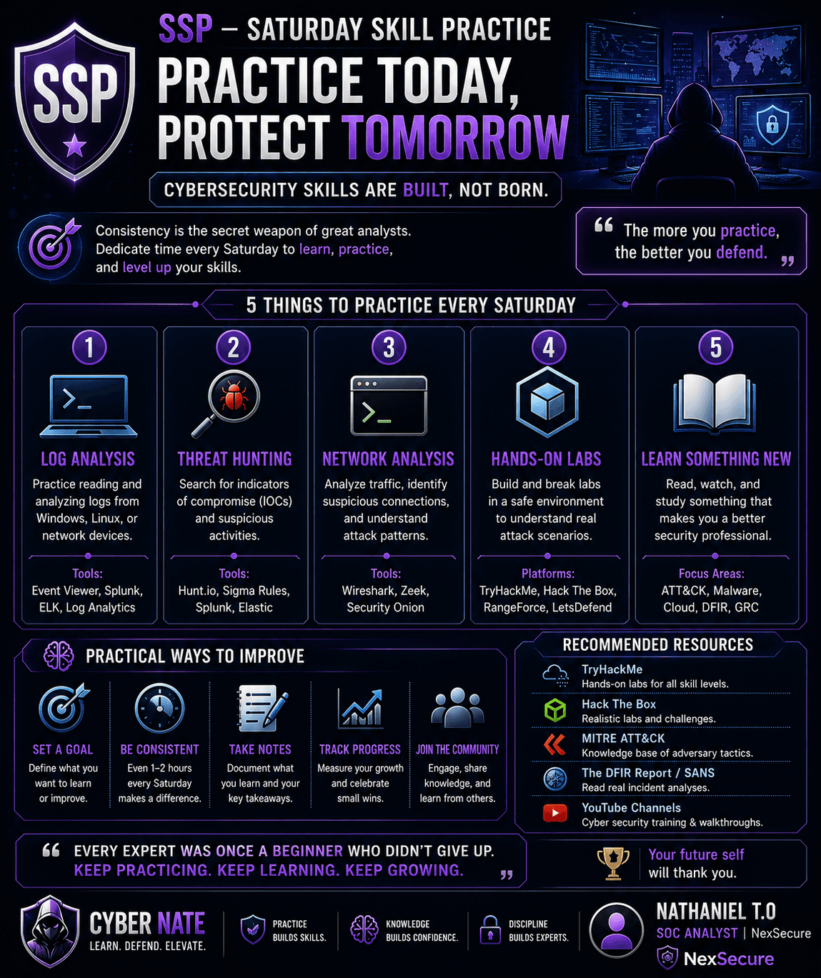 Practice Today, Protect Tomorrow